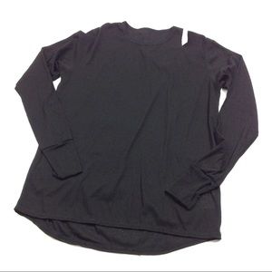New Women's Mesh Longsleeve Active Wear Shirt Tee